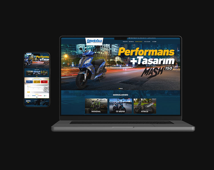 Motor Web Tasarım Çalışması