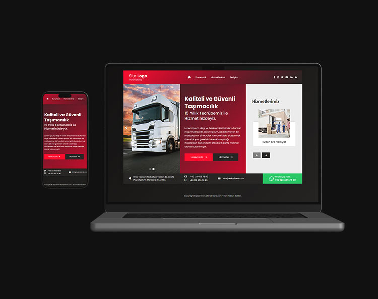 Mini Kartvizit Web Sitesi Tasarımı