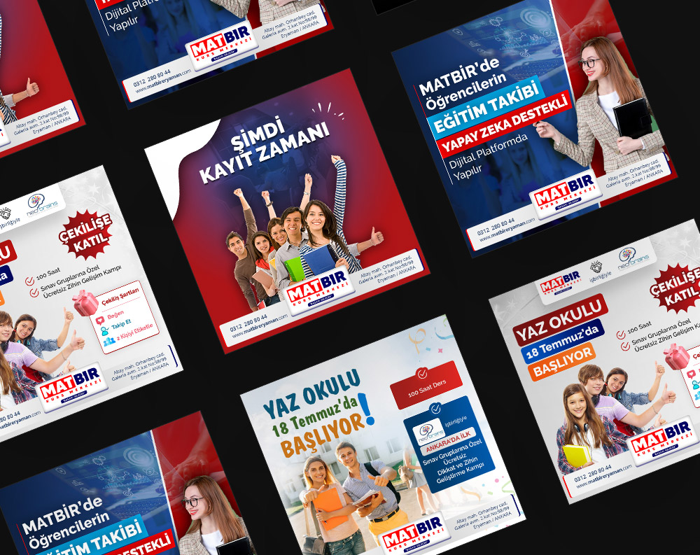 Sosyal Medya Post Tasarım Çalışmaları