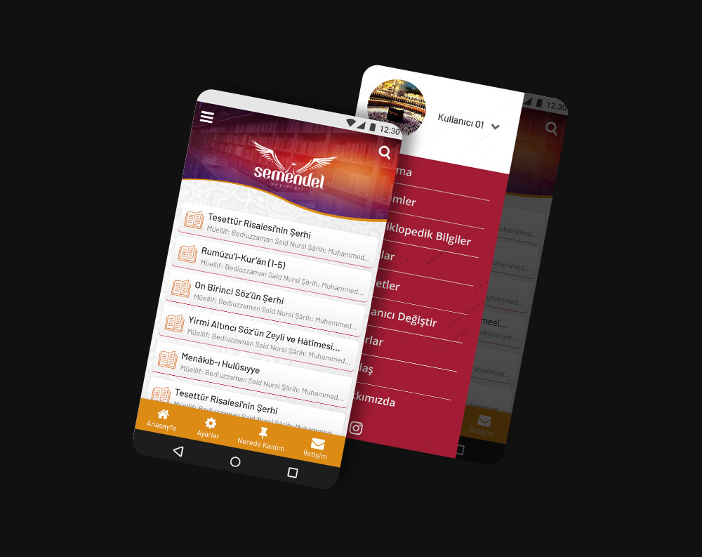 Kitap Mobil Uygulama Tasarımı