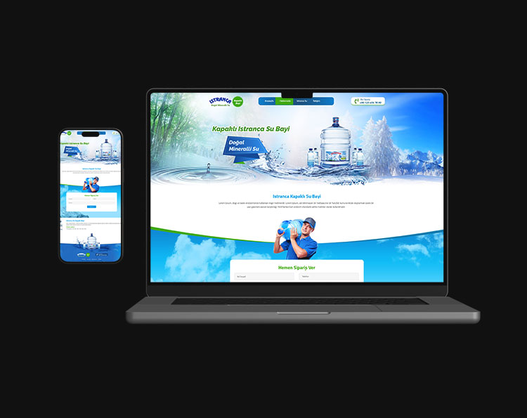 Su Bayi Web Tasarımı